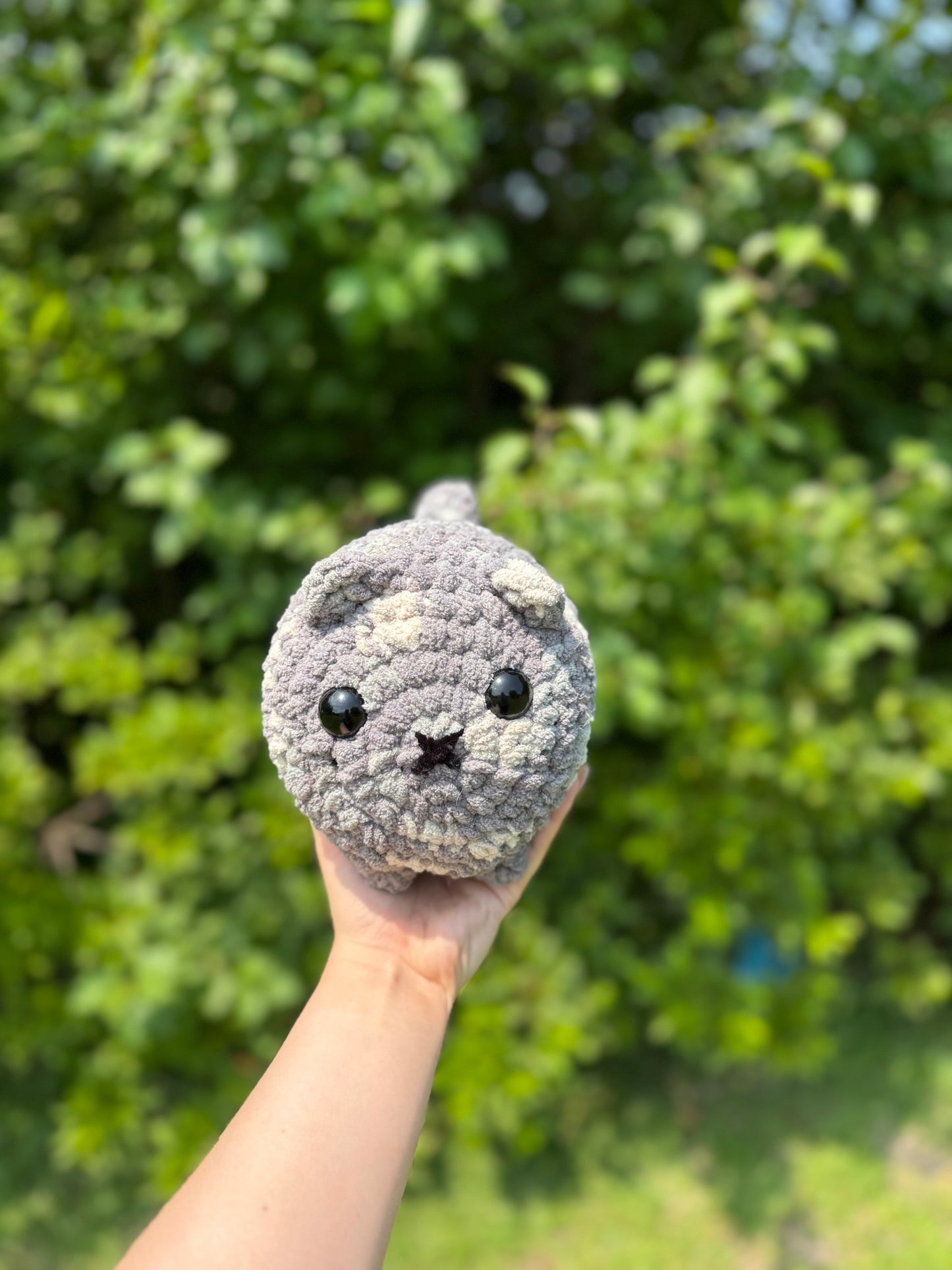 Loaf Cat Crochet Plushie