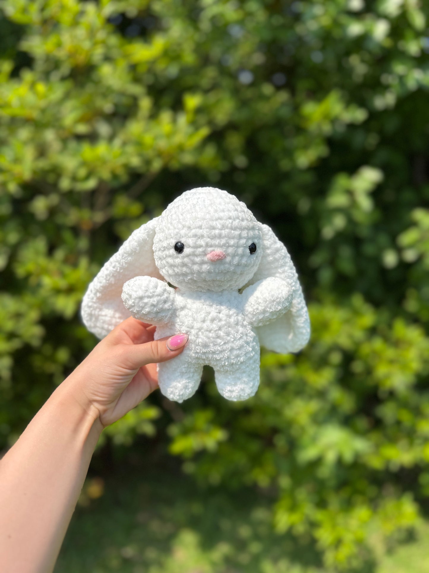 Baby Bunny Crochet Plushie