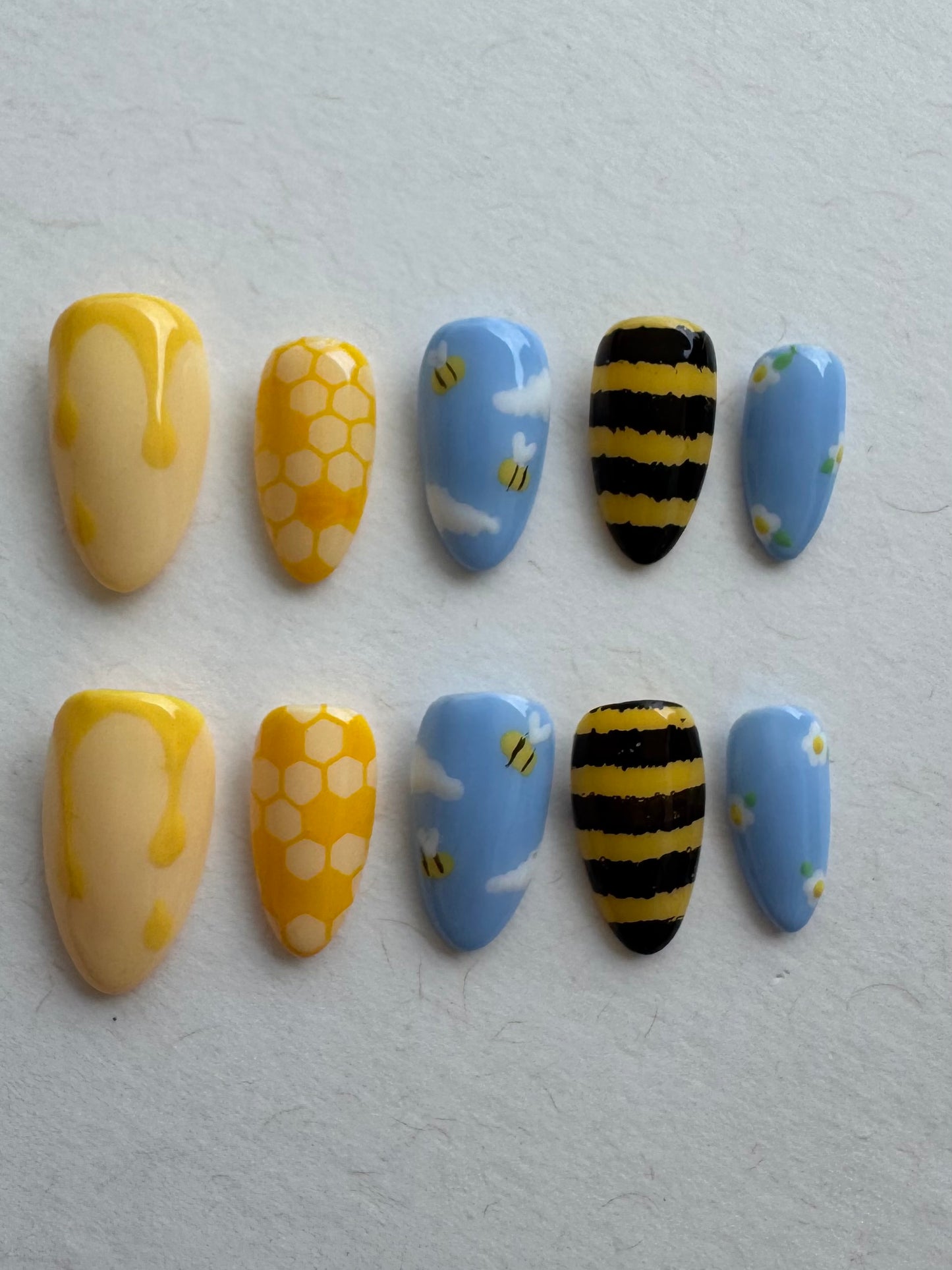 Nail Set Bumblebee Dreams