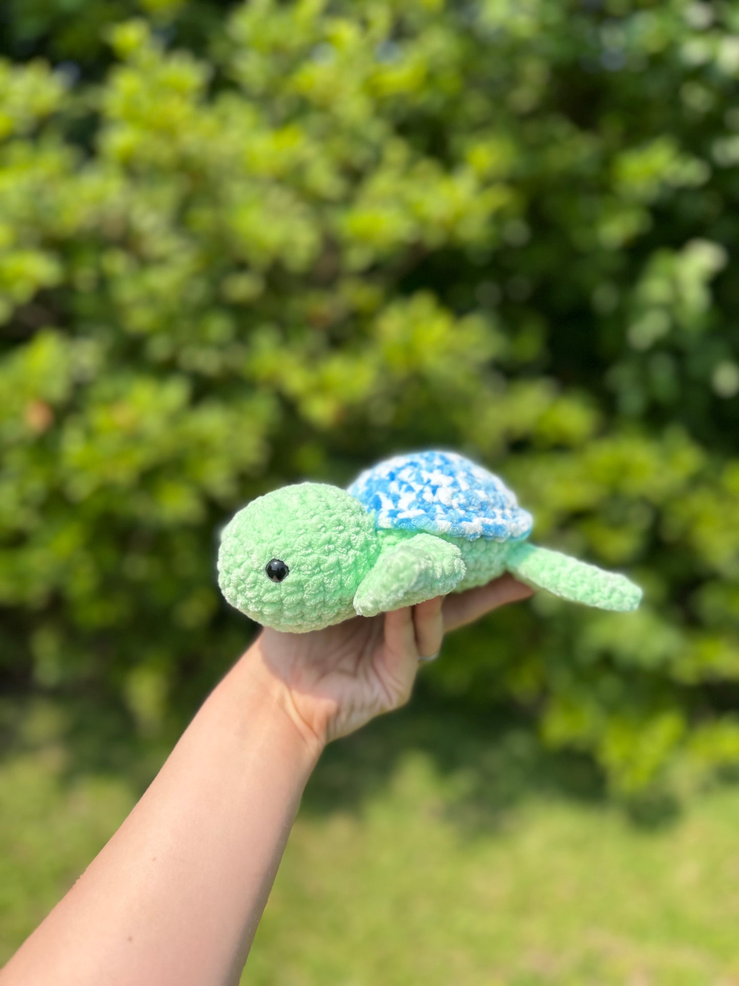 Baby Turtle Crochet Plushie
