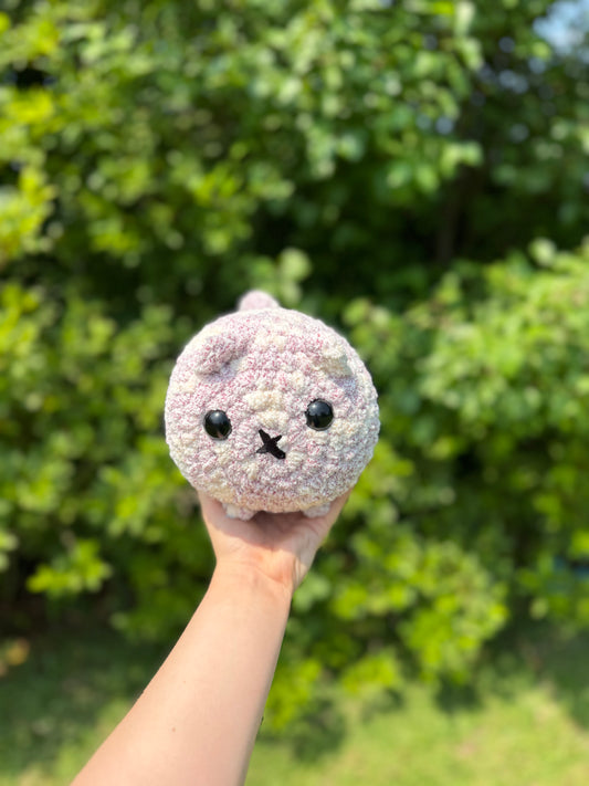 Loaf Cat Crochet Plushie