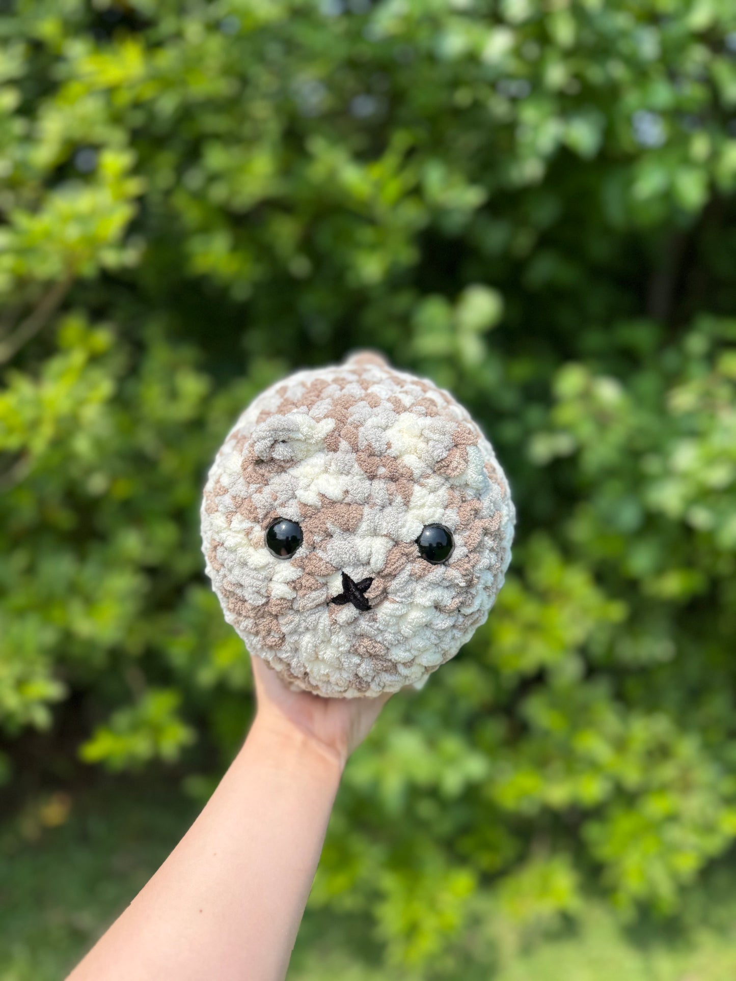 Loaf Cat Crochet Plushie