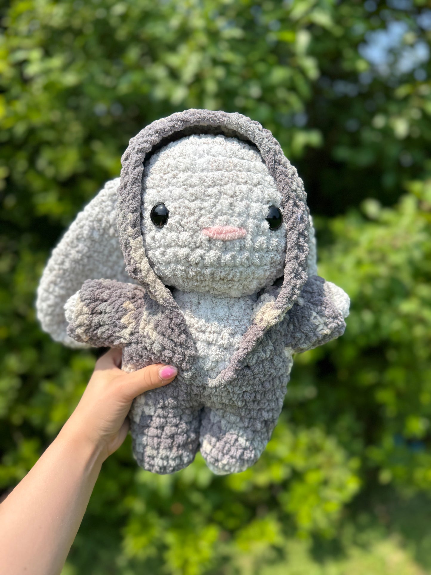 Medium Bunny Wearing A Onesie