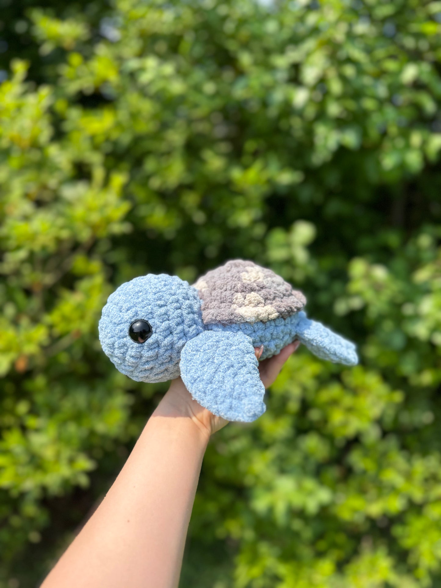 Medium Turtle Crochet Plushie