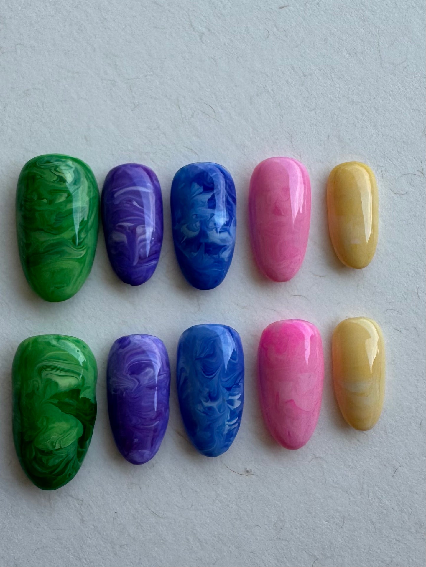 Nail Set Water Colors