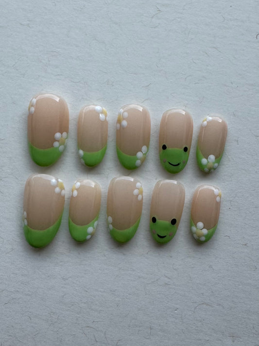 Nail Set Frogging Around